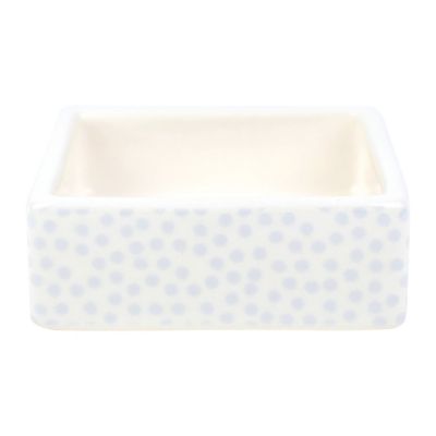 by Laura Johnson Mr. and Mrs. Square Trinket Bowl Set/2