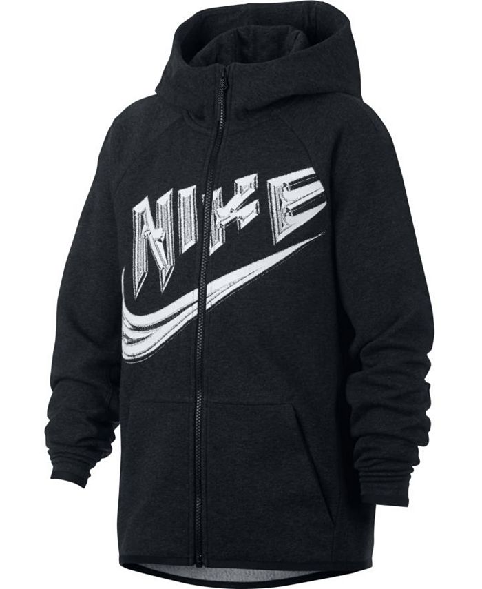 Nike Big Boys Sportswear Zip-Up Hoodie - Macy's