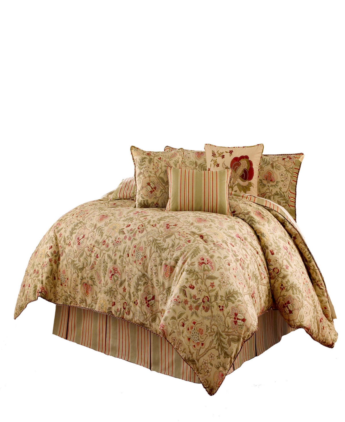 Imperial Dress 4-piece Queen Comforter Set Bedding