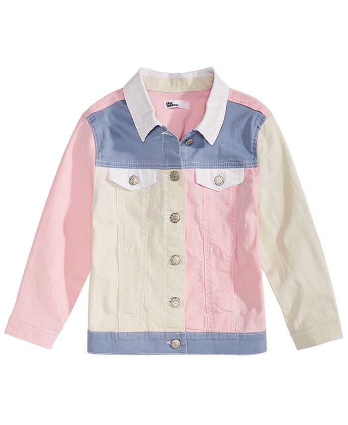 Epic Threads Big Girls Loved Colorblocked Cotton Denim Jacket, Created ...