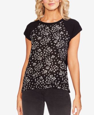 Vince Camuto Floral-Print Top - Macy's