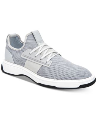 Calvin Klein Gray Mens Phyll Sneakers sz 9 Calvin Klein 253947 Mens PHYLL Sneaker Blue Grey/Smooth Calf  main image 4
