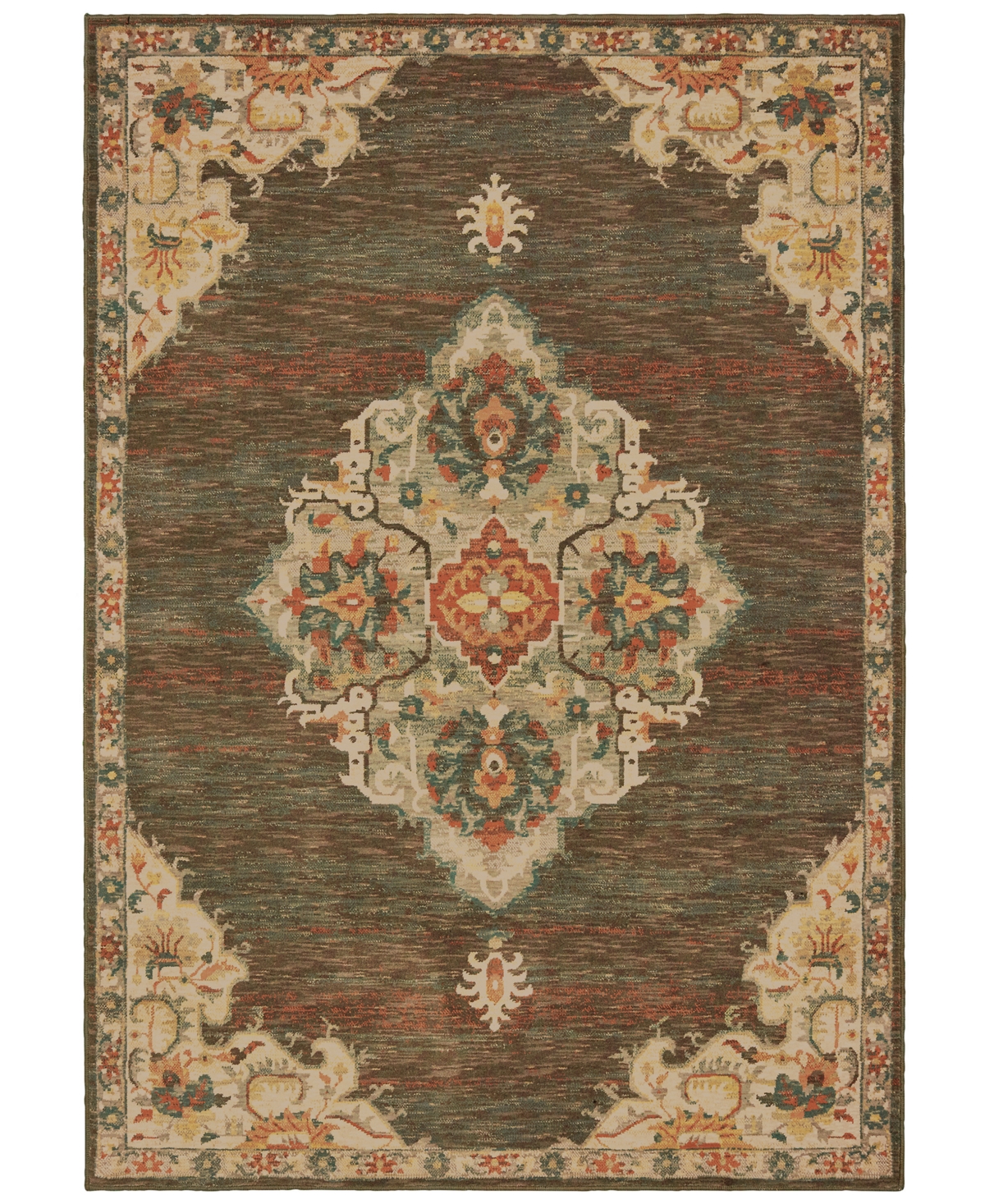 Closeout! Oriental Weavers Toscana 9568C Area Rug -Orange