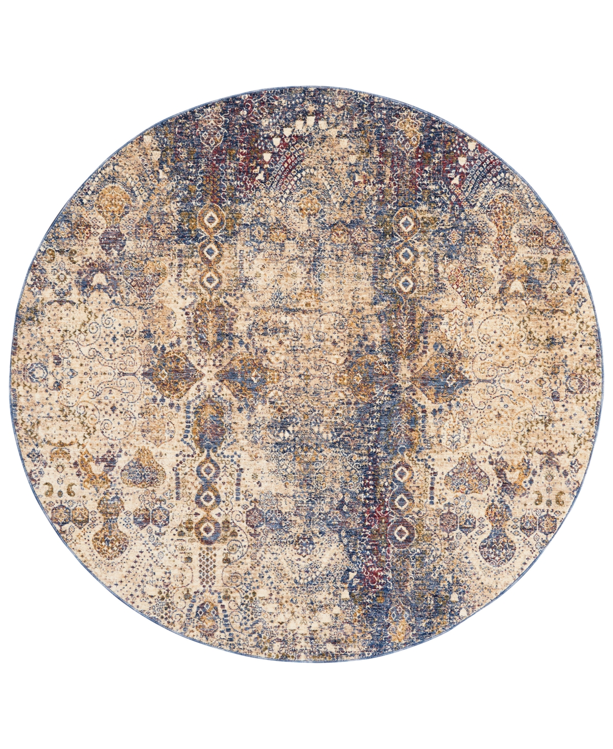 Mink Home Taza Lavar 5' Round Area Rug