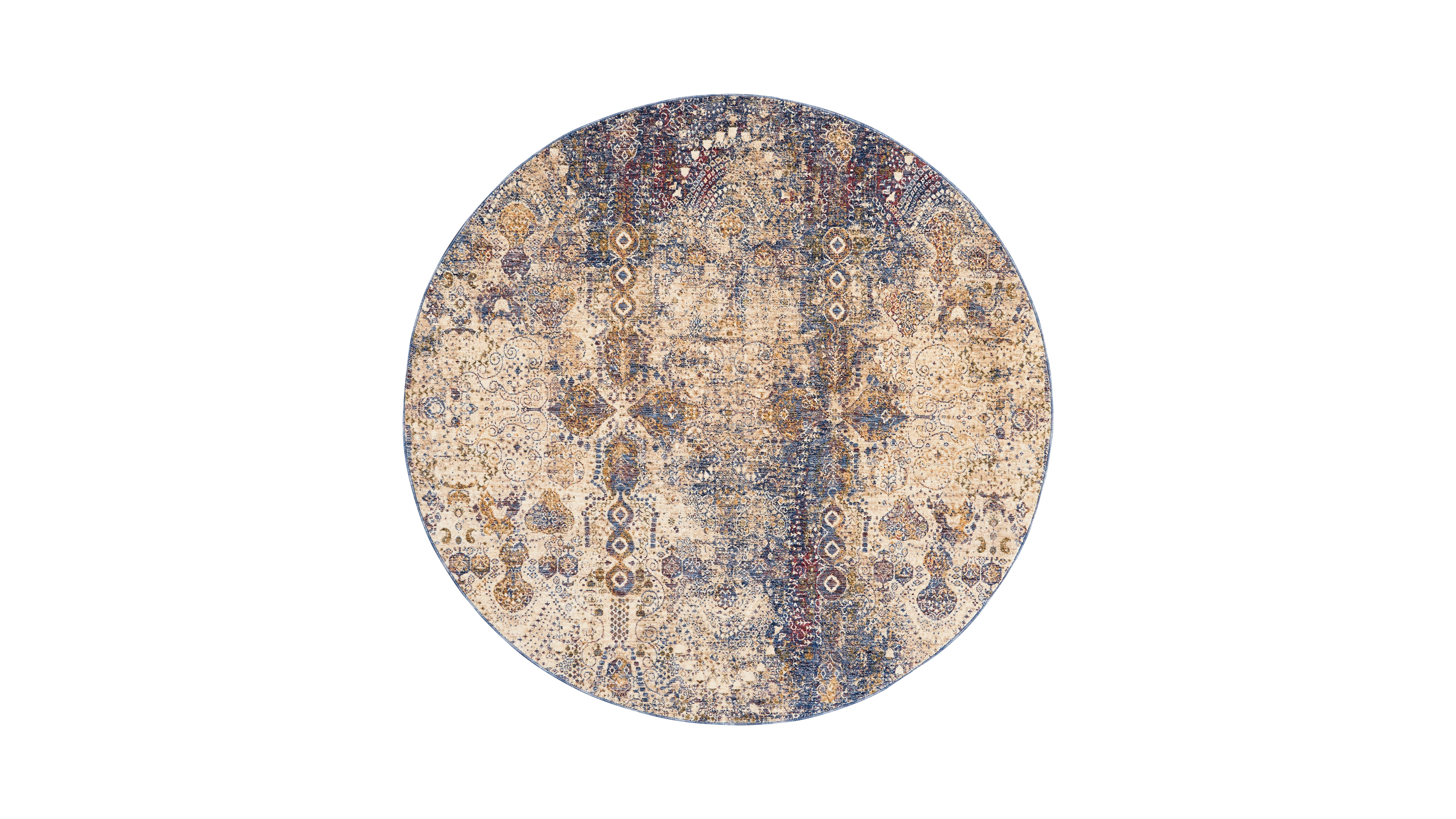 Mink Home Taza Lavar 5' Round Area Rug