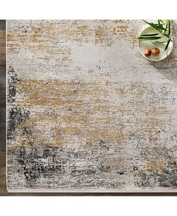 Surya - Solar SOR-2302 Medium Gray 3' x 9'10" Runner Area Rug
