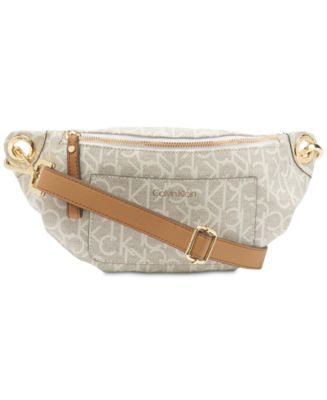 Calvin Klein Sonoma Signature Belt Bag - Macy's