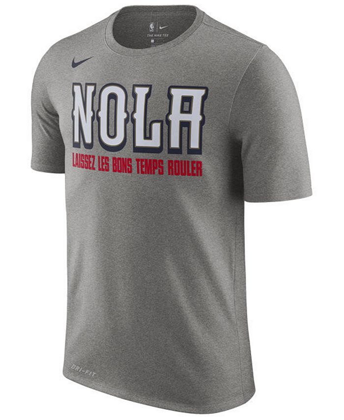 Nike Men's New Orleans Pelicans Earned Edition T-Shirt - Macy's