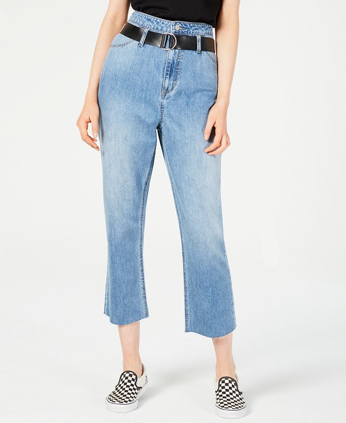 Dickies High-Rise 4-Pocket Capri Jeans - Macy's