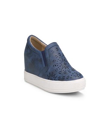 Wanted hidden wedge top sneakers