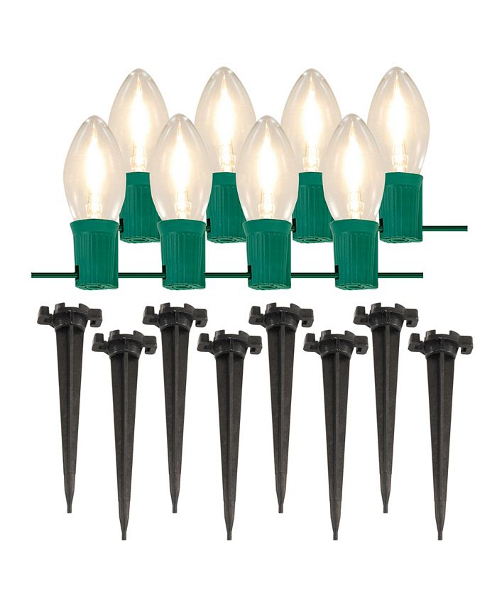 JH Specialties Inc/Lumabase LumaBase 8 Light Electric LED Pathway Lights Macy's