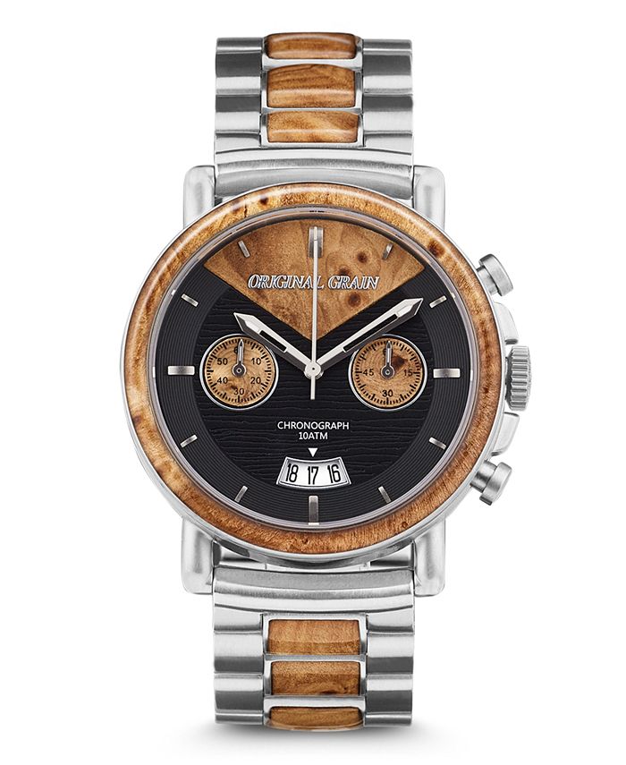 Mens wood grain watches sales