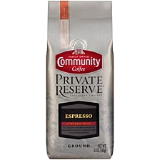 Private Reserve Espresso Extra Dark Roast Specialty-Grade Ground Coffee, 12 Oz - 6 Pack