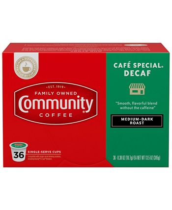 Community Coffee - CS-4: 36 CT SS CUPS CAF&Eacute; DCF