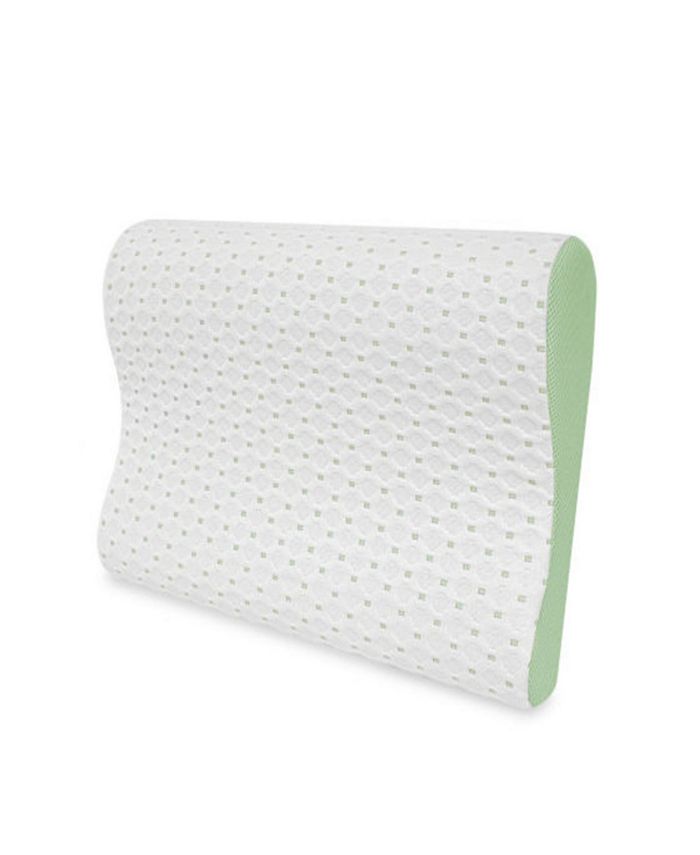 SensorPEDIC CLOSEOUT! SensorCOOL Memory Foam Contour Pillow with Gel