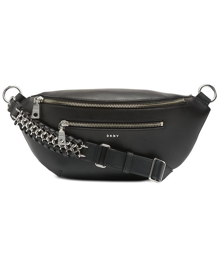 DKNY Bethune Leather Belt Bag, Created for Macy's - Macy's