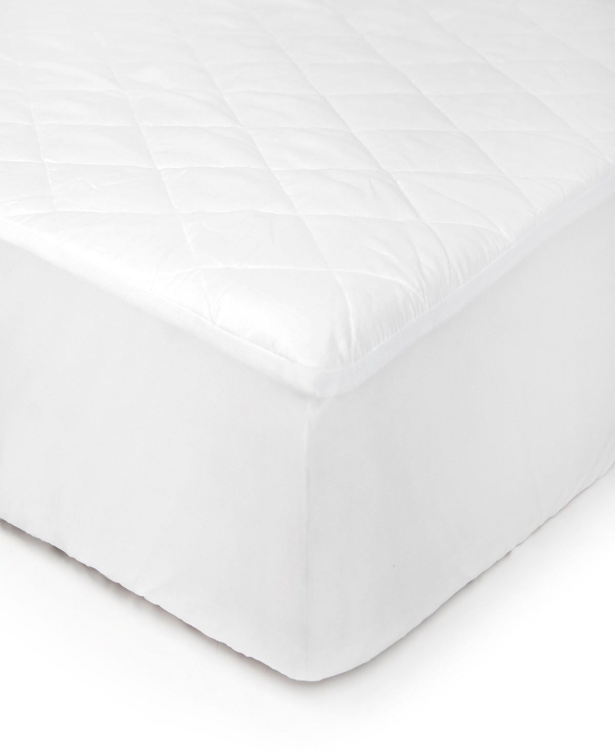 Tadpoles BMCBQT009 Protective Mattress Pad Cover and Waterproof Crib and Toddler Fitted Sheet Set in White