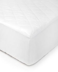 Charter Club Continuous Protection Waterproof Mattress Pad, Twin, Created for Macy's - White