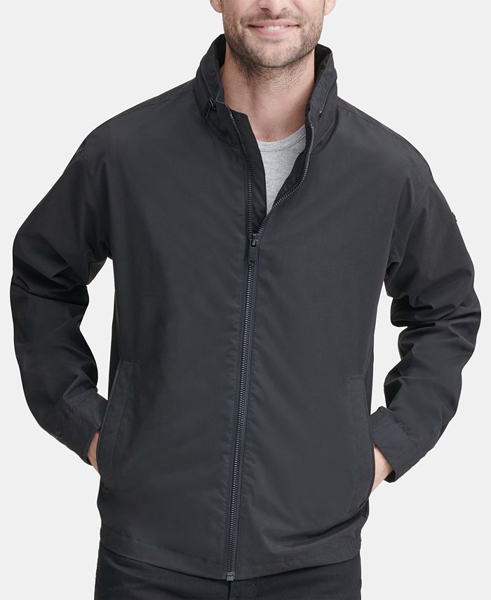 DKNY Men's Lightweight Water Resistant Bomber Jacket, Created for Macy ...