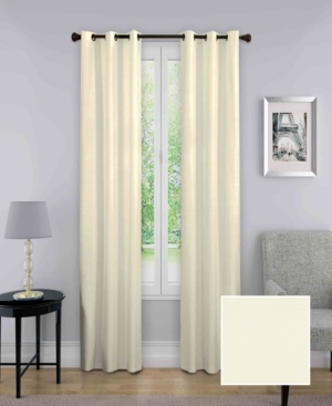 Eclipse Nikki Thermaback Blackout Panel, 40" X 63" In Ivory