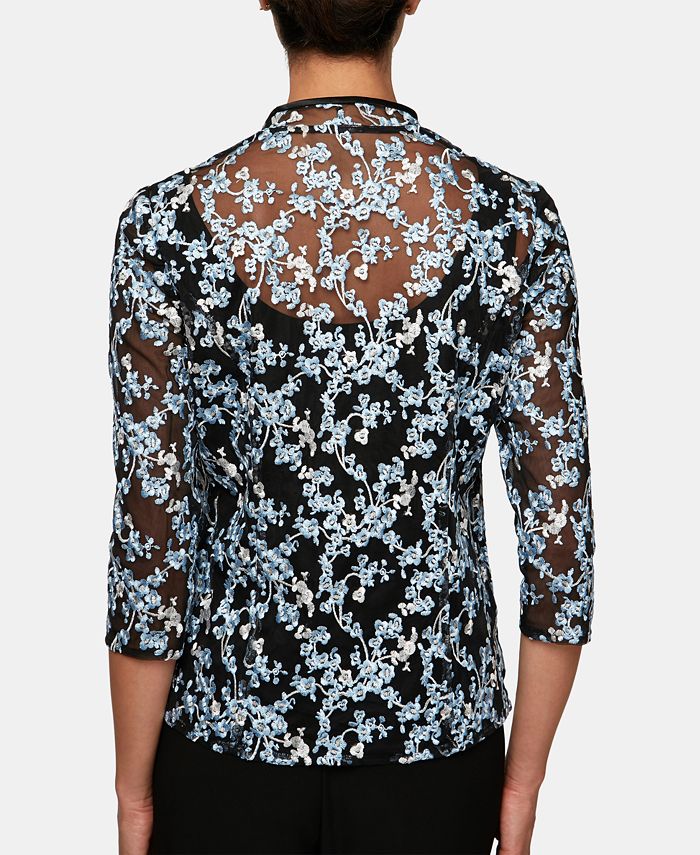 alex evenings tops and jackets