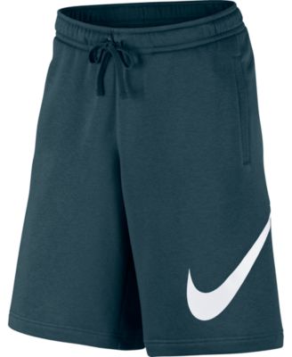 nike mens fleece sweat shorts