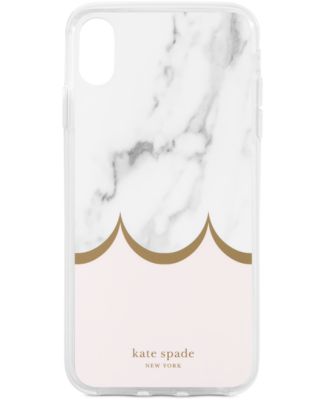 kate spade new york - Marble Scallop iPhone XS