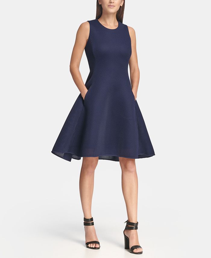 Dkny sales mesh dress