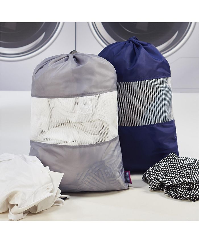 Woolite 2 Pack Sanitized Laundry Bag with Mesh Window Macy's