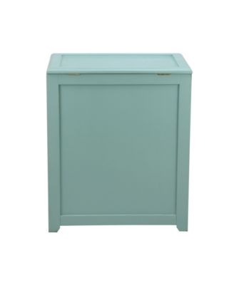 Storage Laundry Hamper, Turquoise