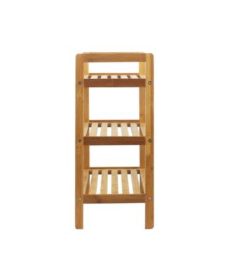 bamboo shoe rack