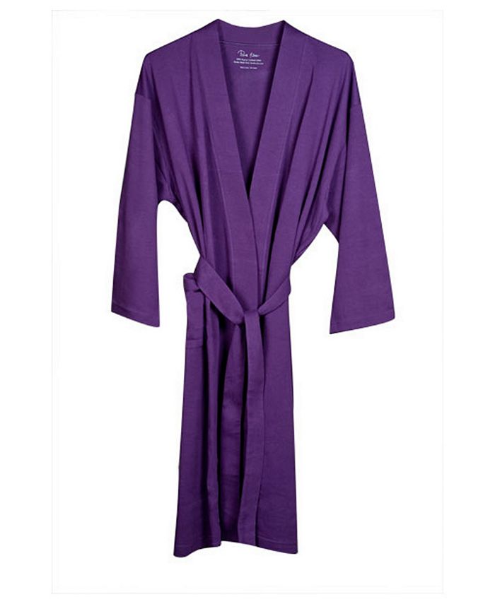 IGH Global Corporation Organic Cotton Jersey Knit Robe Macy's