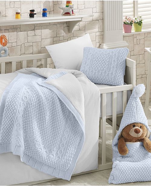 Nipperland Natural Premium 6 Piece Wool Blended Crib ...