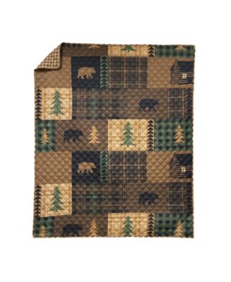 Brown Bear Cabin Quilt Sets