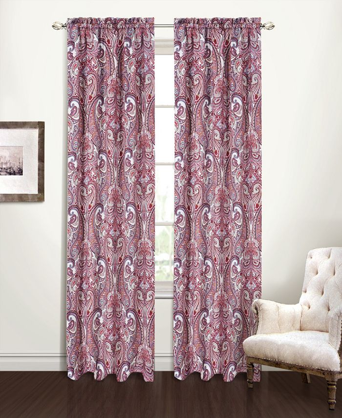 United Curtain Co Inc Bradley 37" X 84" Window Panel Macy's