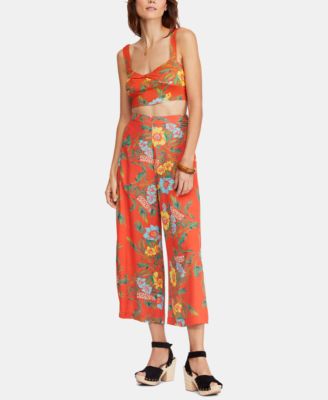 Free People - Blue Horizon Printed Pant Set