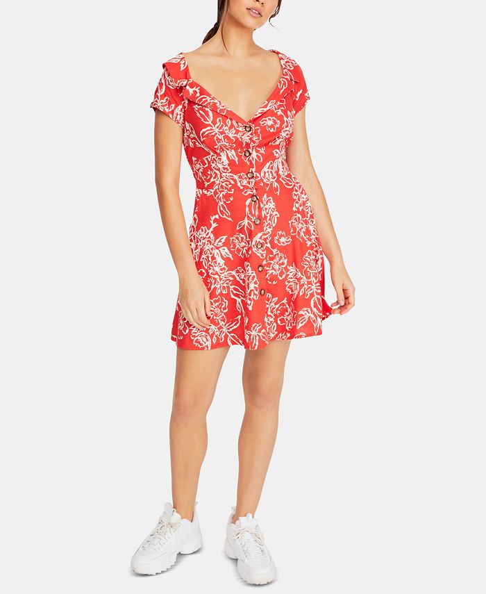Free People A Thing Called Love Mini Dress Macy s