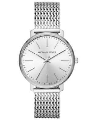 michael kors women's stainless steel watches