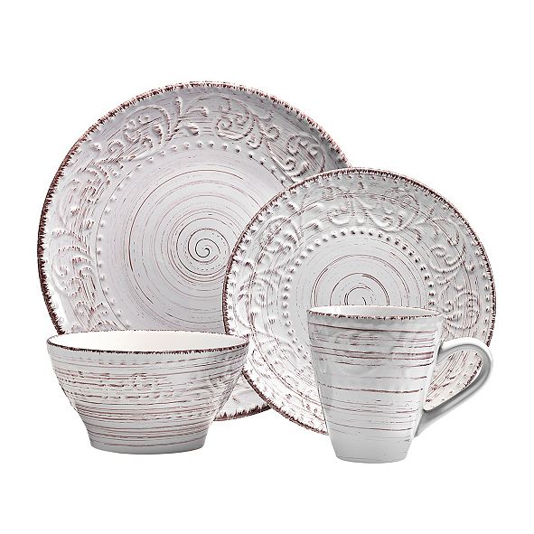 Over and Back Alexandria 16Pc Dinnerware Set & Reviews Dinnerware