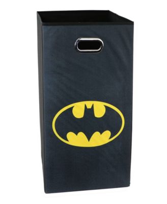 Modern Littles Batman Logo Folding Laundry Basket