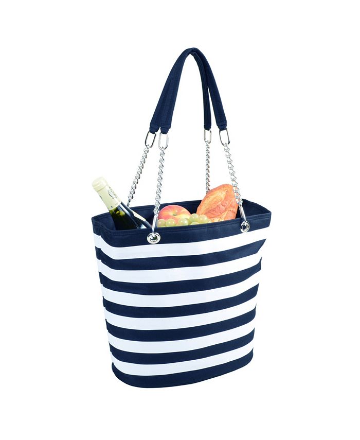 Picnic At Ascot Insulated Fashion Cooler Bag - 22 Can Leak Proof Tote ...