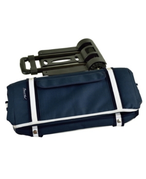 Picnic At Ascot Extra Large 36 Quart Hybrid Semi-rigid Wheeled Folding Cooler In Navy
