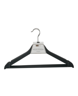 Simplify 3 Pack Deluxe Non-Slip Roller Hangers