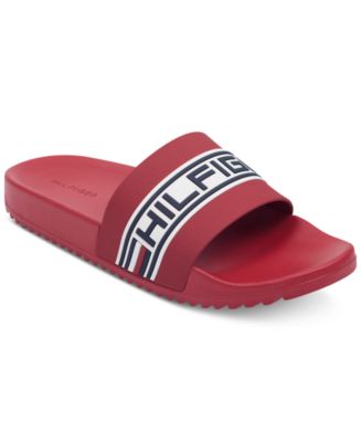 Tommy Hilfiger Men's Rustic Slide Sandals - Macy's