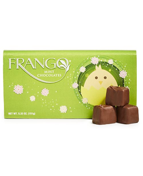 Frango Chocolates 15 Pc Easter Sleeve Milk Mint Box Of Chocolates