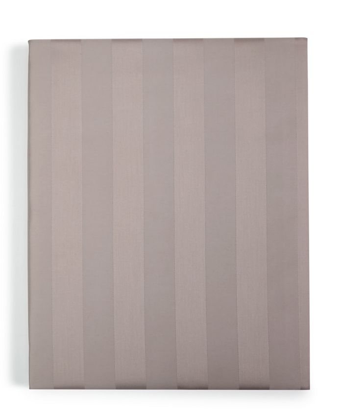 Charter Club 1.5" Stripe 550 Thread Count 100 Supima Cotton Fitted