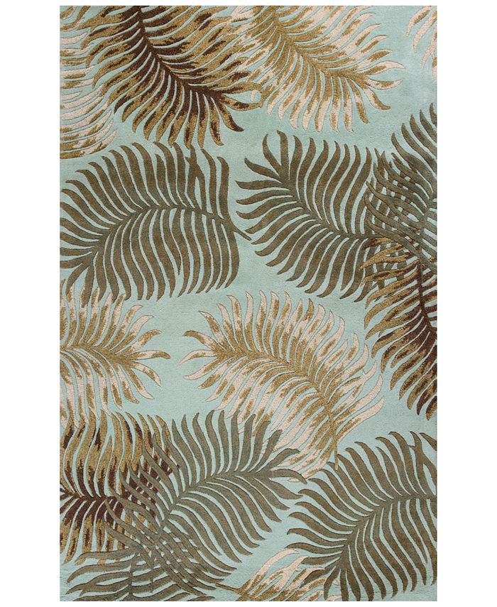 Kas - Havana Fern View 7'6" Round Area Rug