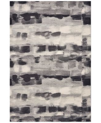 Illusions Palette 6214 Gray 5'3" x 7'7" Area Rug