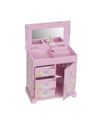 Pearl Girl's Musical Ballerina Jewelry Box