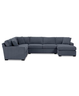 Radley 5-Pc. Fabric Chaise Sectional Sofa with Corner Piece